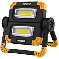 RUNACC LED Luz de trabajo Plegable Foco Led Bateria Recargable Portátil Luz de inundación Luz Camping con rotación de…